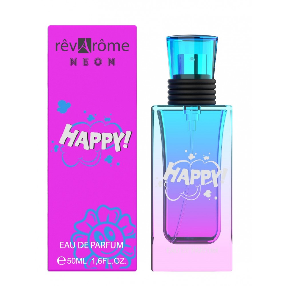 50 ml Eau de Parfum HAPPY Floraler fruchtiger Duft für Frauen 1 