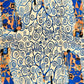 100% Seidenschal, 90 cm x 180 cm, Klimt Lebensbaum