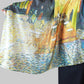 Silk Scarf, 70 cm x 180 cm, Van Gogh - Terrace At Night, 50% Silk 50% Viscose