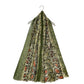 Ombre Snake Patterned Green Scarf, 90 cm x 190 cm,, 100% Viscose