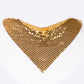 Schmuckgarnitur aus aus goldplattierter Legierung mit Champagner Emporia® Kristall
