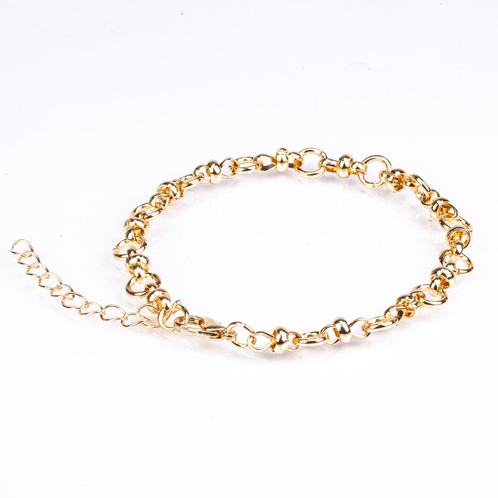 Schmuckgarnitur aus aus goldplattierter Legierung mit Emaille und rotem Emporia®-Kristall 6 