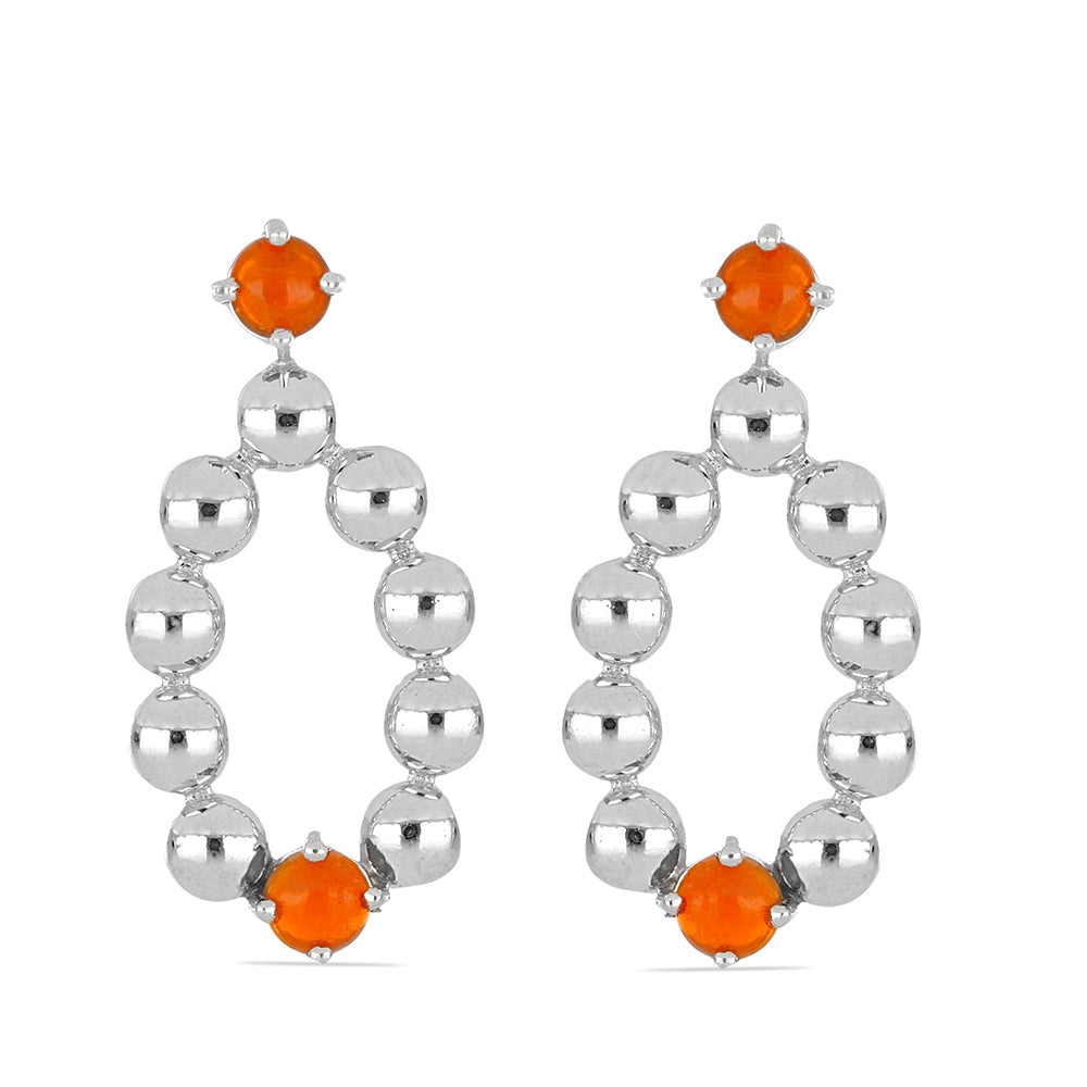 orangefarbenem Feueropal