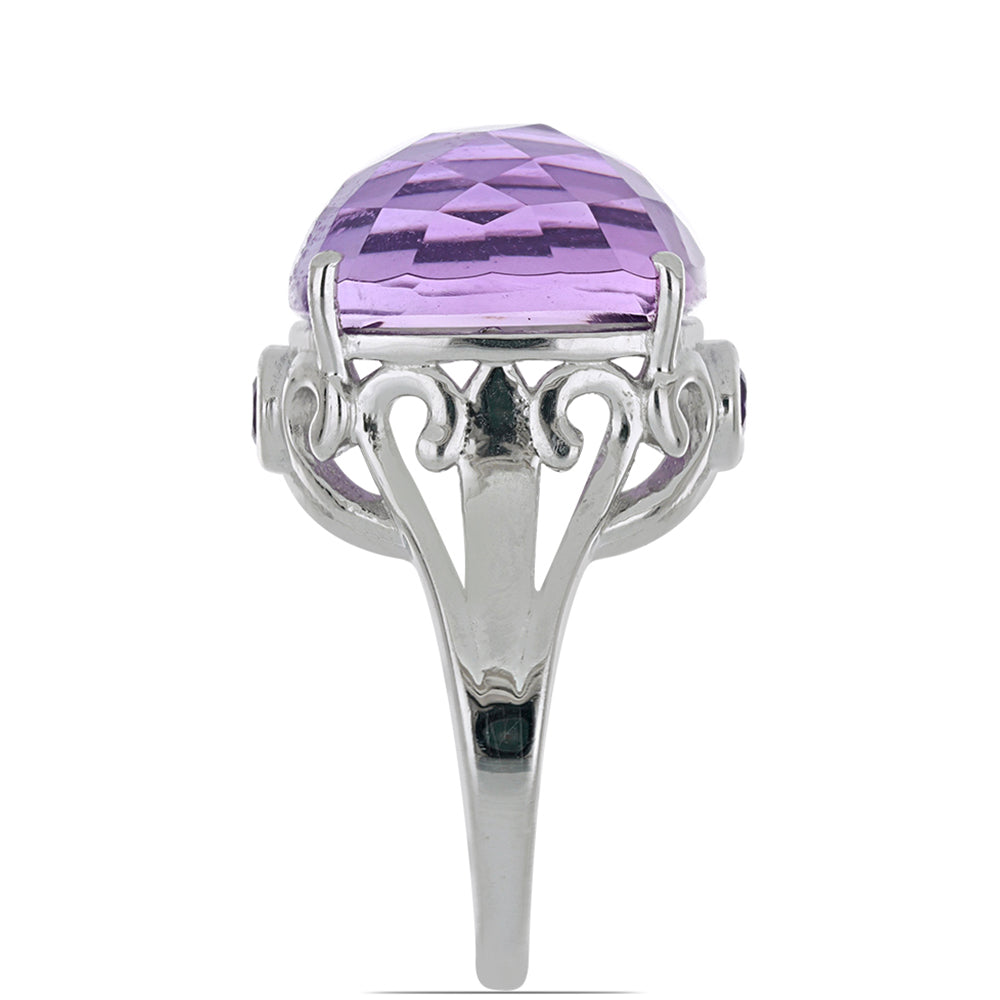 Silberring mit Amethyst aus Vera Cruz 3 