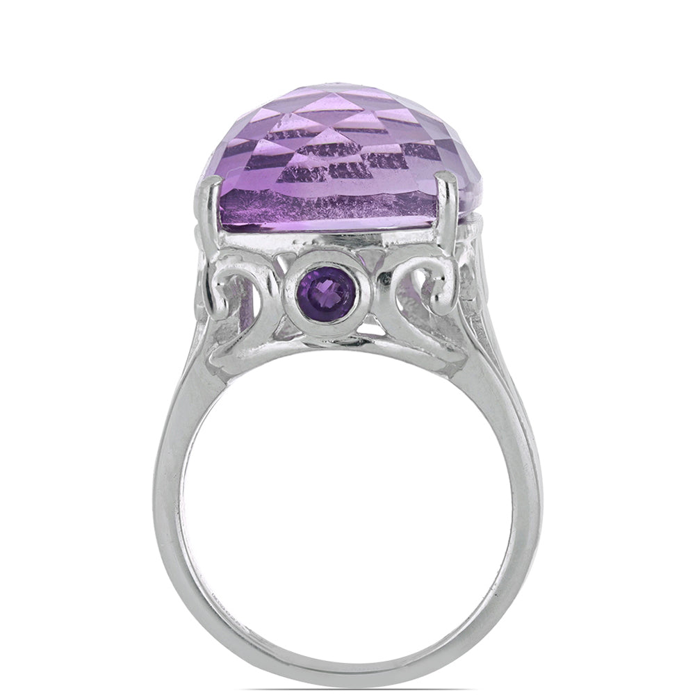 Silberring mit Amethyst aus Vera Cruz