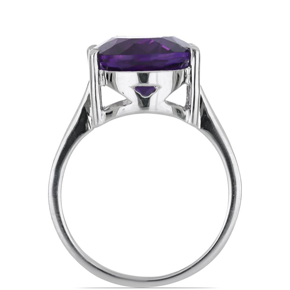 Silberring mit marokkanischem Amethyst