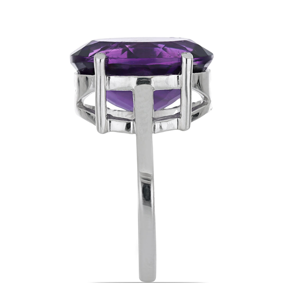 Silberring mit marokkanischem Amethyst