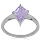 Silberring mit Rose De France Amethyst