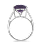 Silberring mit marokkanischem Amethyst