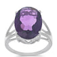 Silberring mit marokkanischem Amethyst