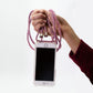 HMH transparente Handyhülle mit mehreren Ketten für iPhone Handys