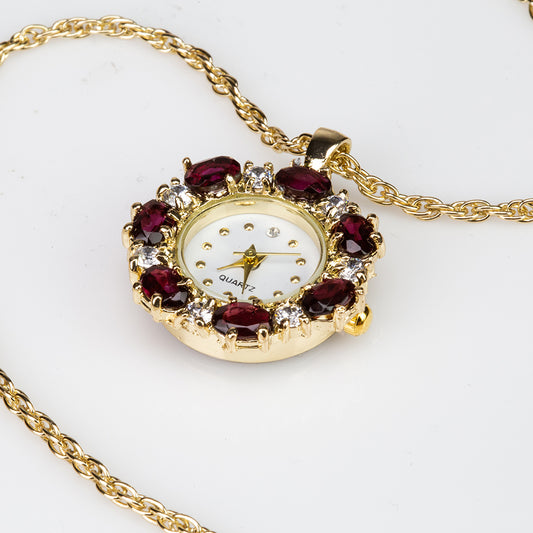 aus goldplattierter Legierung mit weißem Emporia® Kristall