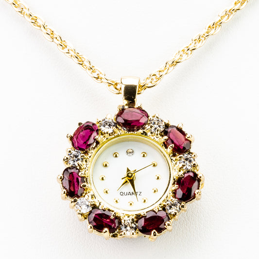 aus goldplattierter Legierung mit weißem Emporia® Kristall