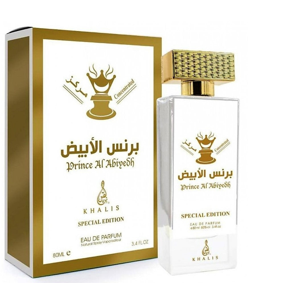 100 ml Eau de Parfum Prince Al Abiyedh orientalischer würziger Duft für Männer und Frauen